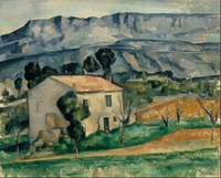 Paul Cézanne, House en Provence, olio su tela