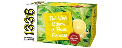1936 tè verde al limone e scorze di agrumi