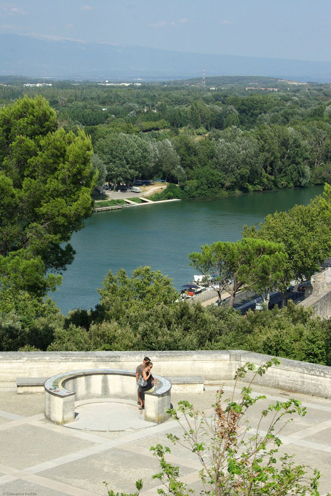 Avignone, belvedere del parco del Rocher des Doms © C. Rodde