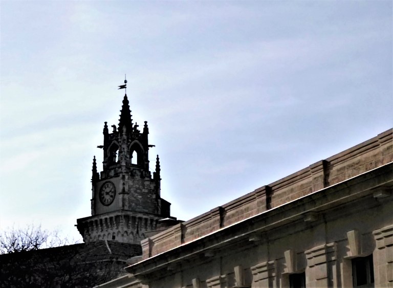 Avignone, la torre dell'orologio