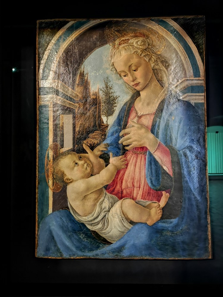 Avignone, Musée du Petit Palais, Botticelli, Vergine con Bambino