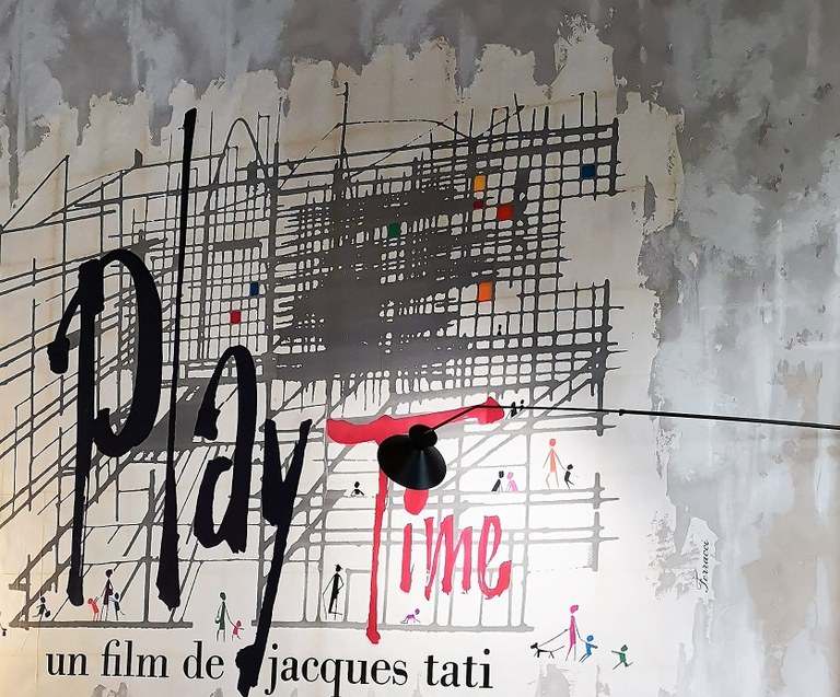 Café Roma, Avignone, omaggio a Jacques Tati
