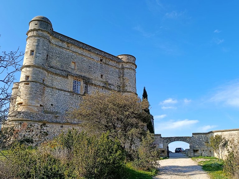 Château du Barroux, il castello