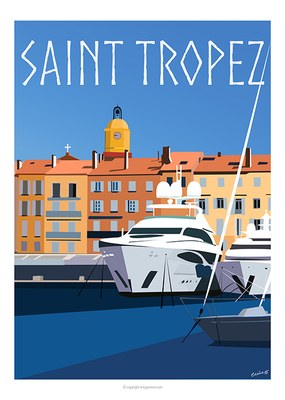 Eric Garence - Saint-Tropez, il porto