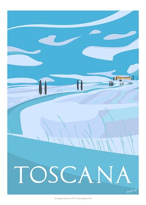 Eric Garence - Toscana, inverno