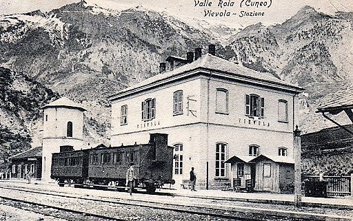 Ferrovia Cuneo-Ventimiglia-Nizza, Vievola, Valle Roia