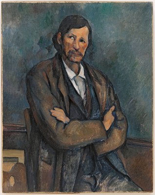 Homme aux bras croisés, Paul Cézanne, Solomon R. Guggenheim Museum, New York