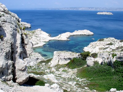 Il mare delle isole del Frioul