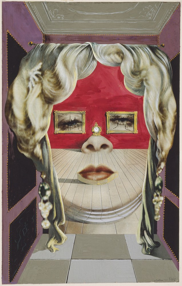 Il volto di Mae West, di Salvador Dalí