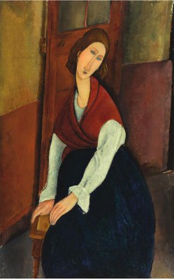 Jeanne Hébuterne ritratta da Amedeo Modigliani 02
