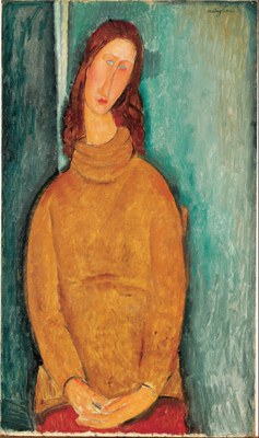 Jeanne Hébuterne ritratta da Amedeo Modigliani 03