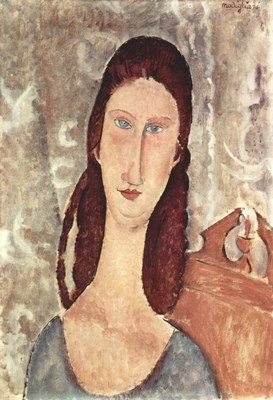 Jeanne Hébuterne ritratta da Amedeo Modigliani 04