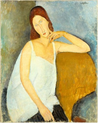 Jeanne Hébuterne ritratta da Amedeo Modigliani, 1919, Metropolitan Museum of Art