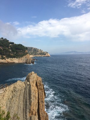 La Costa Blu a ovest di Marsiglia