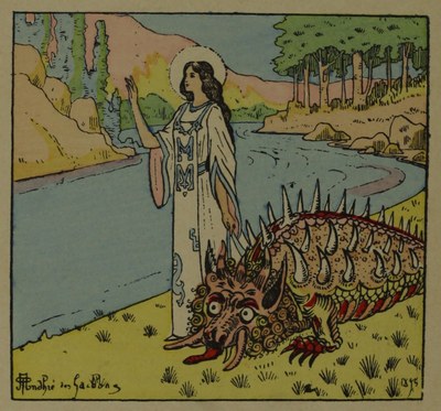 La tarasca illustrata da André des Gachons, 1925