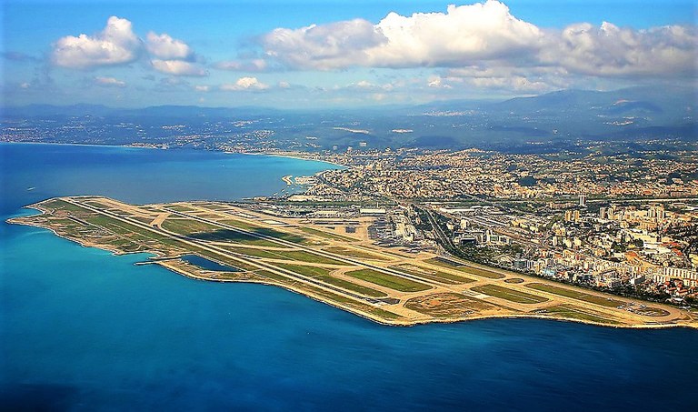 L'aeroporto Nizza Costa Azzurra