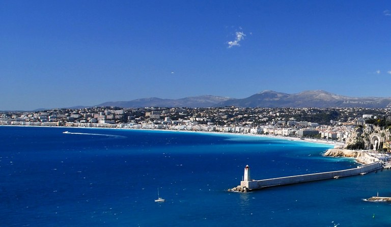 Le spiagge di Nizza lungo la promenade @ A. Issock - OTC Nice