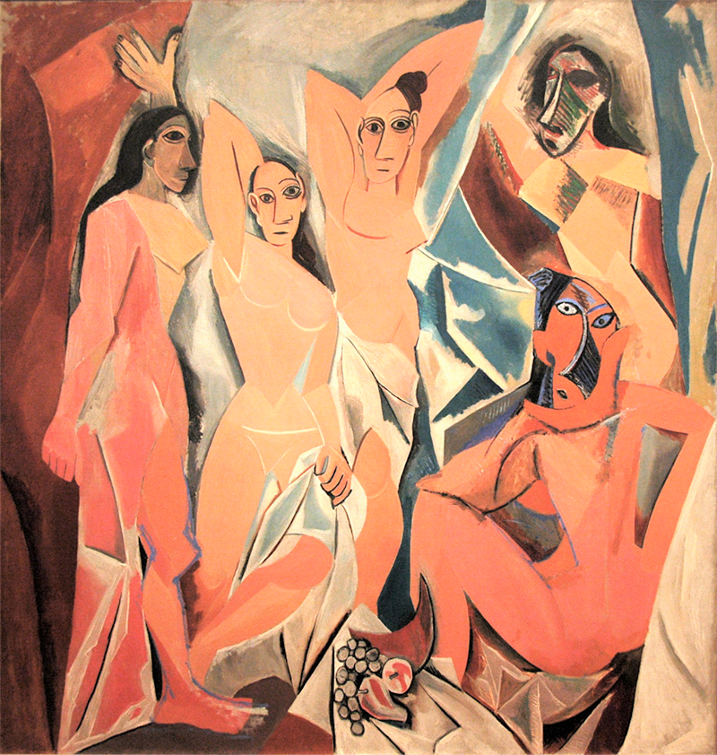 Les demoiselles d'Avignon, Pablo Picasso