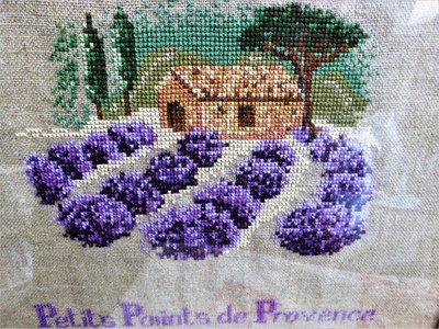 Les petits points de Provence - La lavanda a piccolo punto
