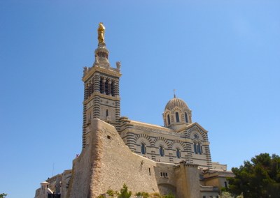Marsiglia, Notre Dame de la Garde, esterno