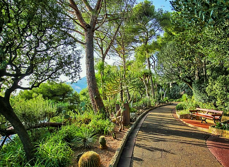 Monaco, i giardini Saint-Martin