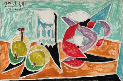 Nature morte, Pablo Picasso, Solomon R. Guggenheim Museum, New York © Succession Picasso 2018