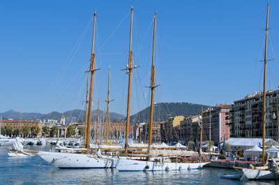 Nizza, barche agli ormeggi nel porto - Foto: © OTC Nice