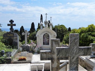 Nizza, il cimitero russo