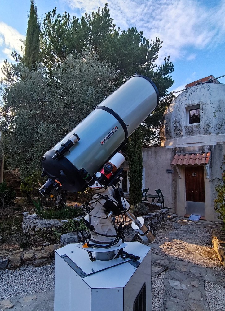 Observatoire Astronomique de Bauduen, il telescopio solare