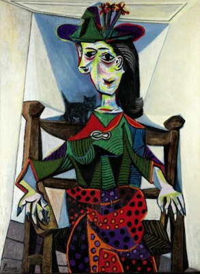 Pablo Picasso - Dora Maar au chat - Foto: © Wikipedia