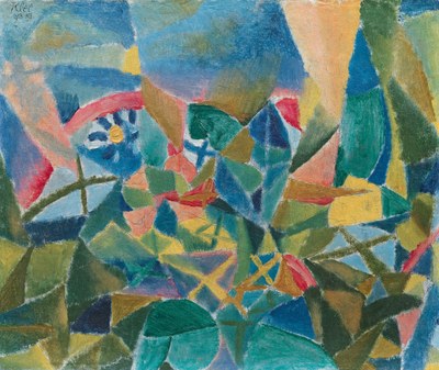Parterre de fleurs, Paul Klee, Solomon R. Guggenheim Museum, New York