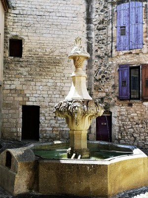Pernes-les-Fontaines, la fontana del Souchet