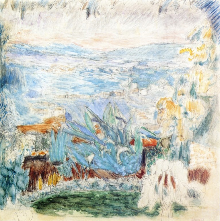 Pierre Bonnard, Paesaggio di Le Cannet