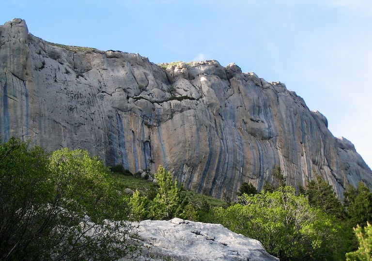 Settori di arrampicata del sito di Céüse