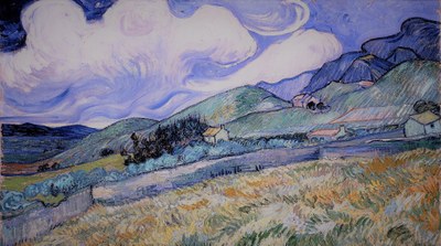 Sfumature Ultra Violet in un quadro di Vincent Van Gogh