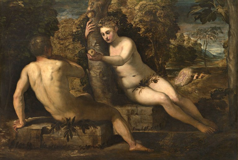 Tintoretto, Adamo ed Eva © Gallerie dell'Accademia, Venezia