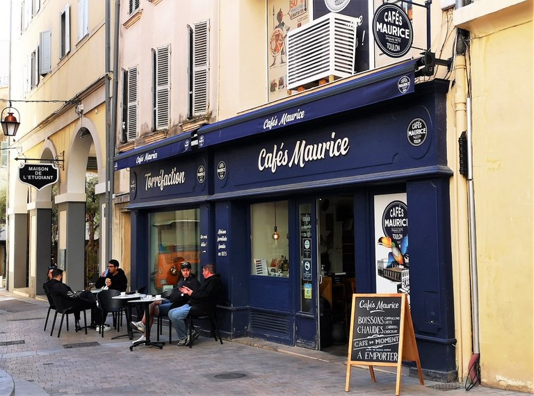 Tolone, Cafés Maurice