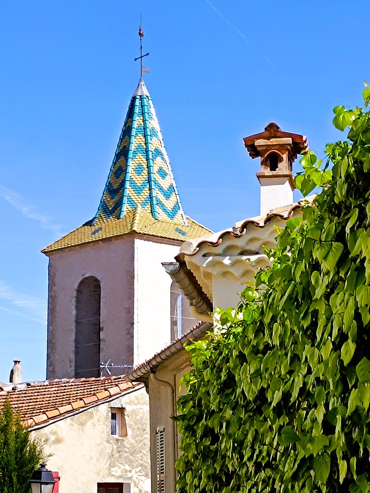 Tourrettes, Eglise Saint-André, il campanile
