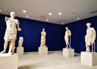 Vaison-la-Romaine, statue imperiali, museo Théo Desplans