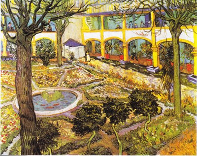 Vincent Van Gogh, le jardin de la maison de santé