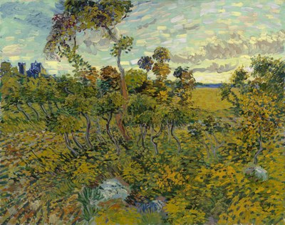 Vincent Van Gogh, Tramonto a Montmajour