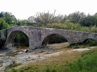 Via Domizia, ponte romano, Mane © ADT04