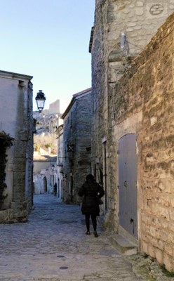 A passeggio per le stradine di Les Baux