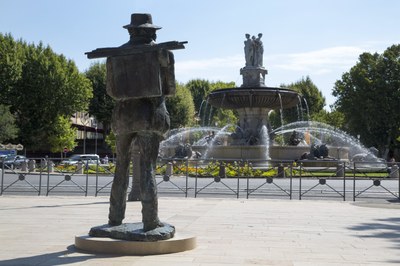 Aix-en-Provence, Cezanne e la Rotonde © Sophie Spiteri