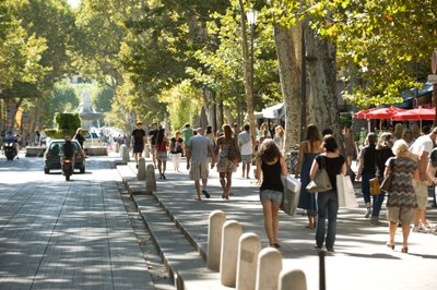 Aix-en-Provence, Cours Mirabeau © Cintas Flores