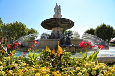 Aix-en-Provence, la Rotonde © Sophie Spiteri