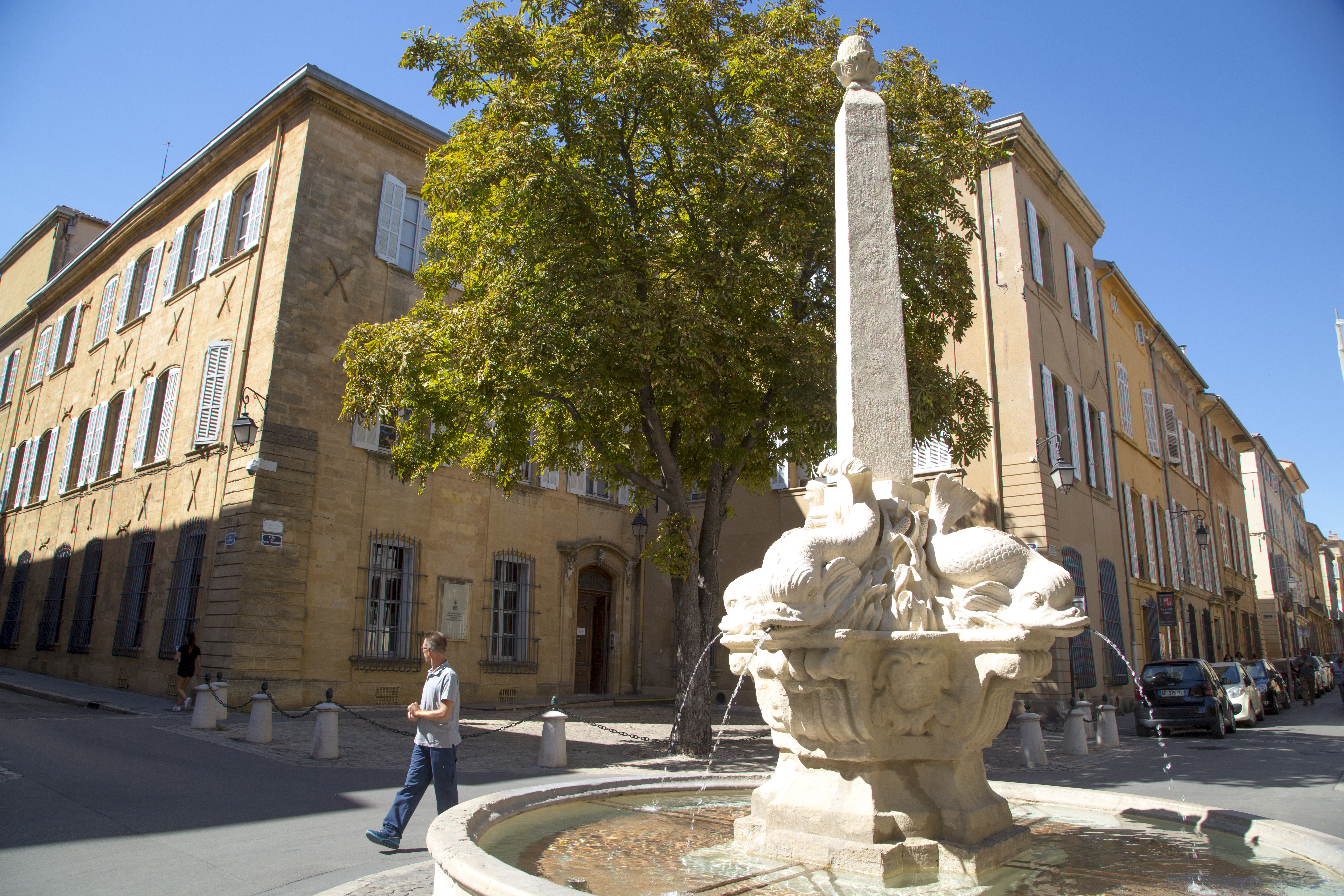 Aix-en-Provence, Place des 4 Dauphins © Sophie Spiteri