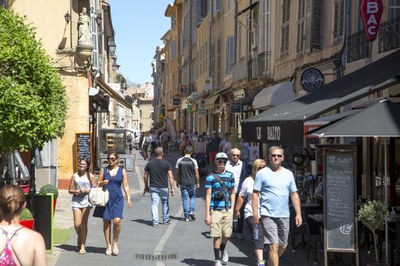 Aix-en-Provence, Rue d'Italie © Sophie Spiteri