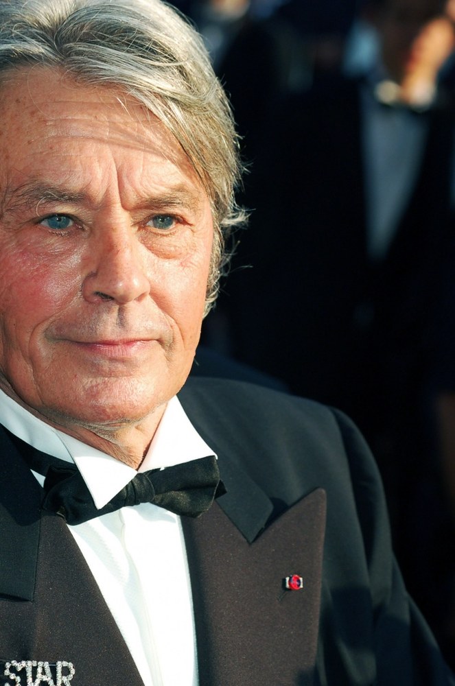 Alain Delon a Cannes - Immagine di Georges Biard
