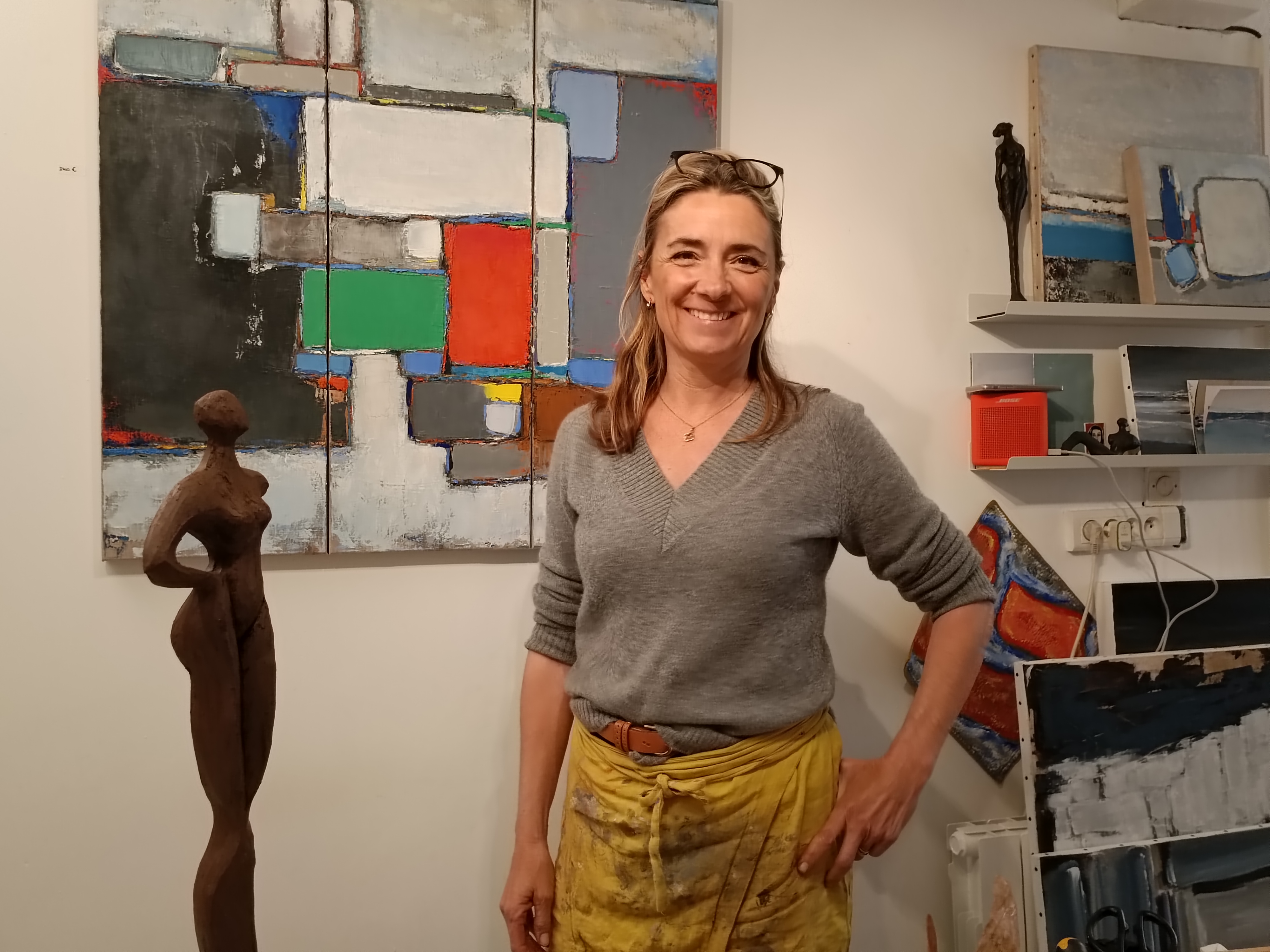 Anne Gaëlle Arnaud, pittrice e scultrice, tra le sue opere